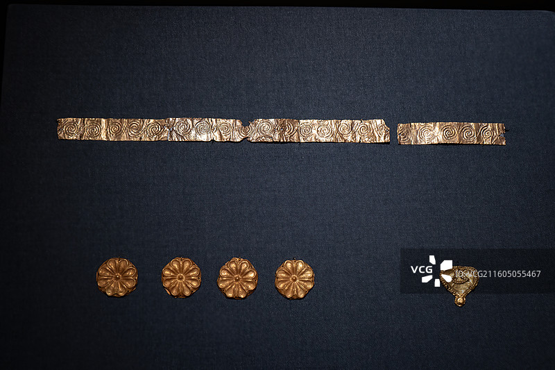 古希腊金饰图片素材