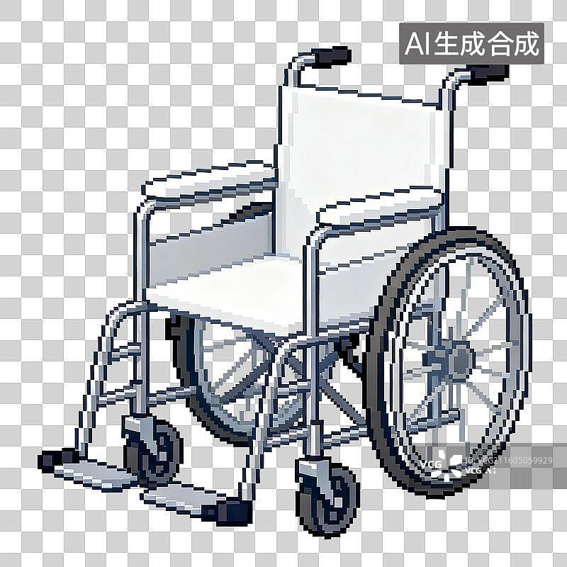 【AI数字艺术】轮椅背景图片素材