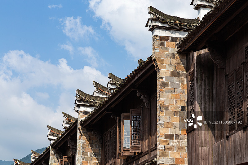 江山市廿八都古镇图片素材