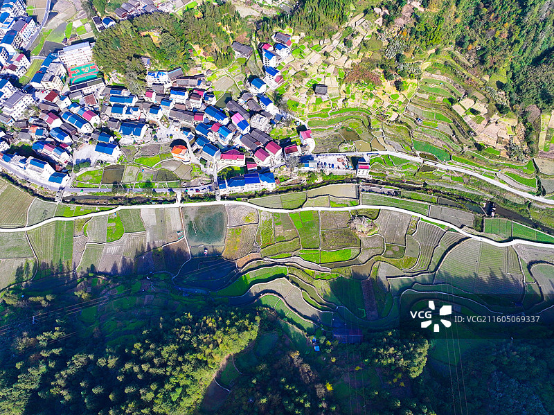 贵州锦屏大同村田园风光图片素材