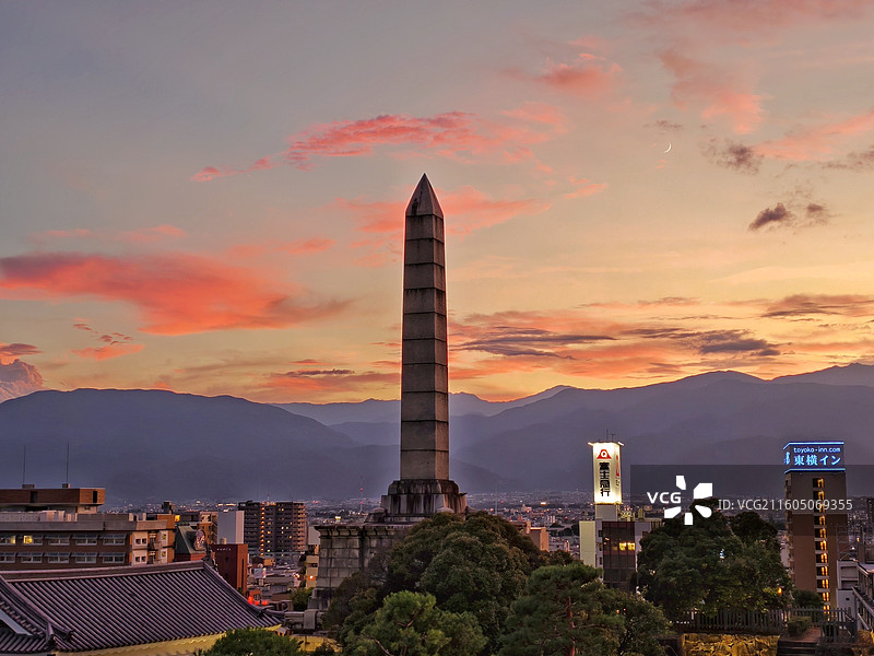 日本甲府风光图片素材