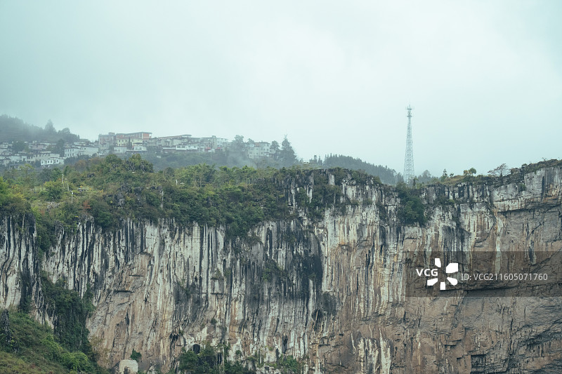 宜宾 兴文石海 天坑 喀斯特地貌图片素材