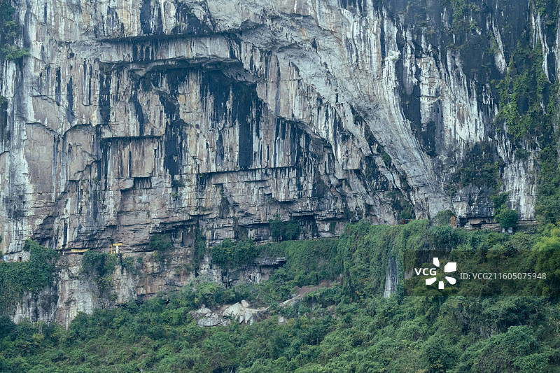 宜宾 兴文石海 天坑 喀斯特地貌图片素材