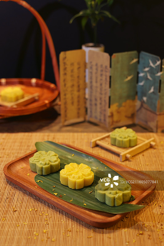 静物产品 | 苏式糕点图片素材