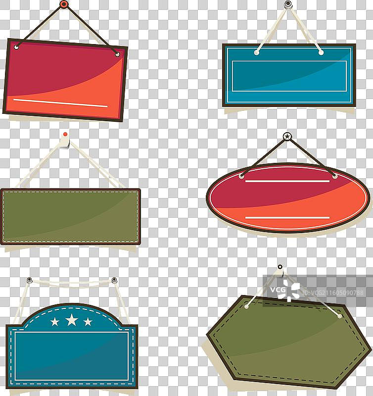 扁平化设计 关闭标志集合图片素材