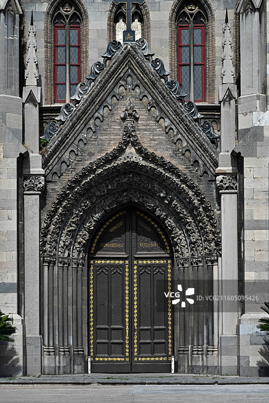 济南洪家楼天主堂图片素材