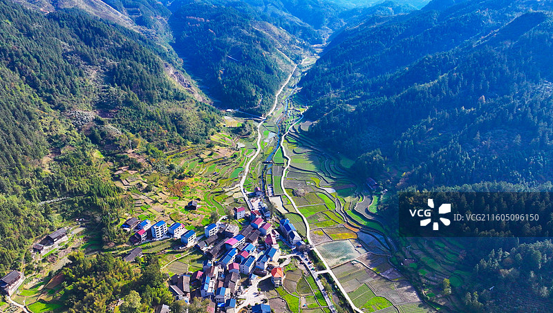 贵州锦屏大同村田园风光图片素材