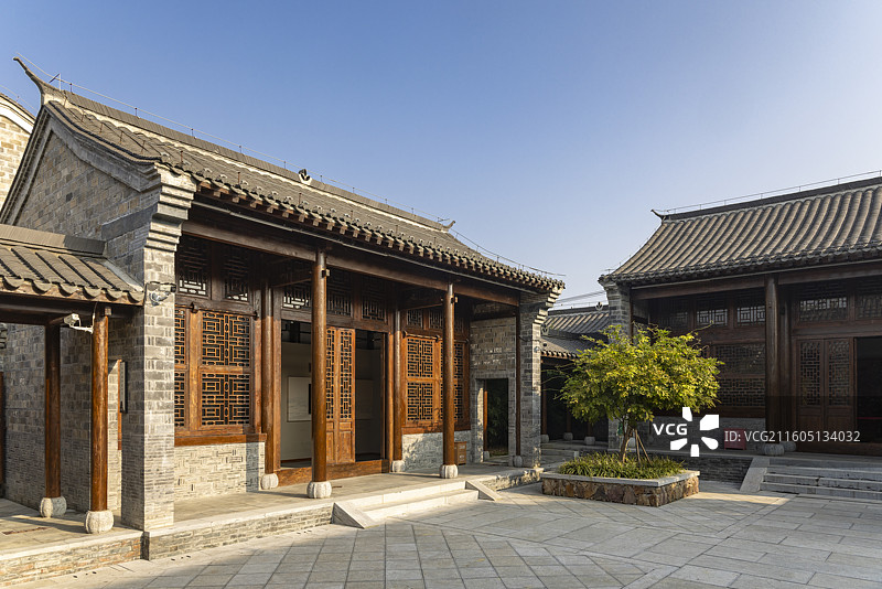 安徽省合肥市庐江县丁汝昌纪念馆摄影图片图片素材