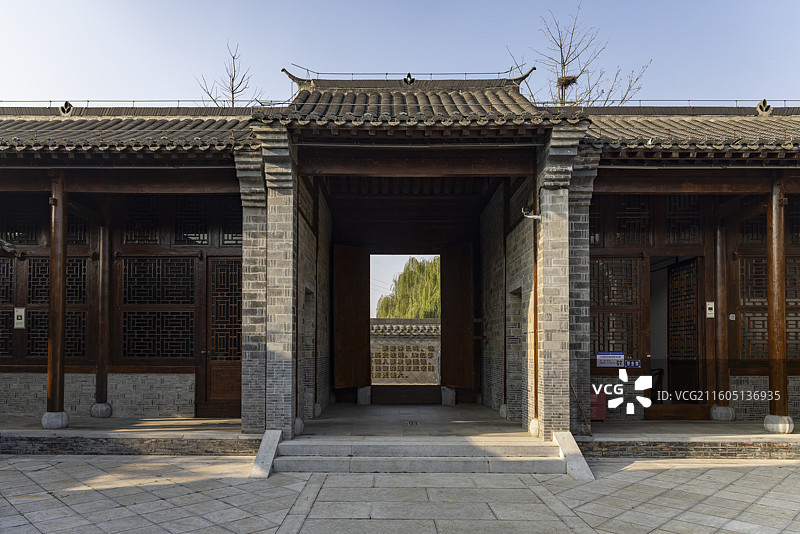 安徽省合肥市庐江县丁汝昌纪念馆摄影图片图片素材