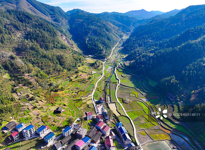 贵州锦屏大同村田园风光图片素材