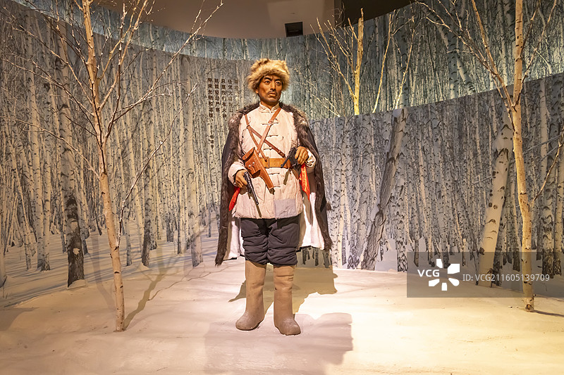 抗日名将 杨靖宇 中国国家博物馆图片素材