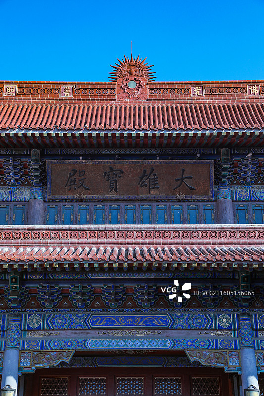 扬州高旻寺，佛门清净地图片素材