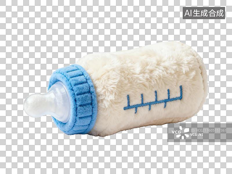 【AI数字艺术】母婴亲子 婴儿奶瓶毛绒玩具图片素材