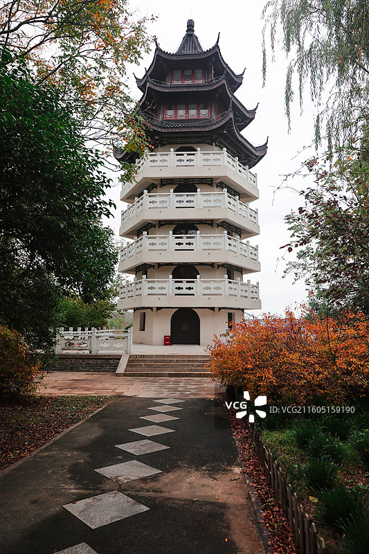 扬州市茱萸湾景区图片素材