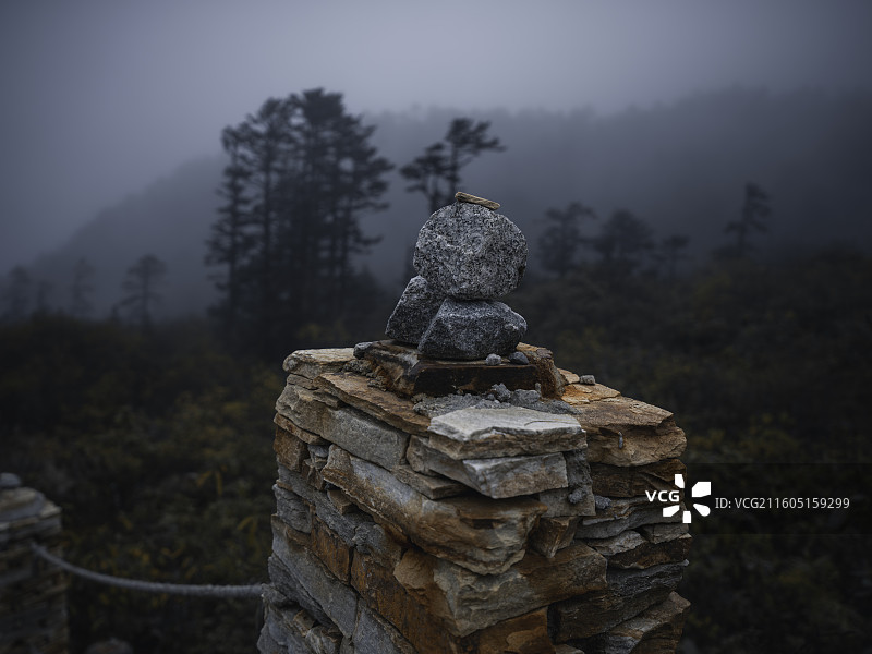 海螺沟自然风光及磨西古镇风景图片素材