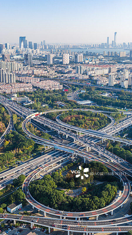 苏州东南环立交图片素材