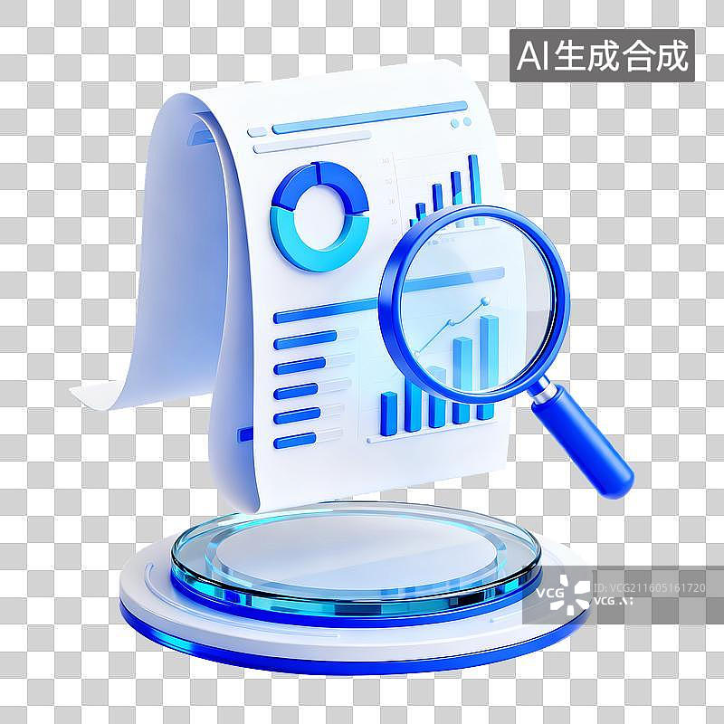 【AI数字艺术】互联网数据趋势科技图标分析人工智能图片素材