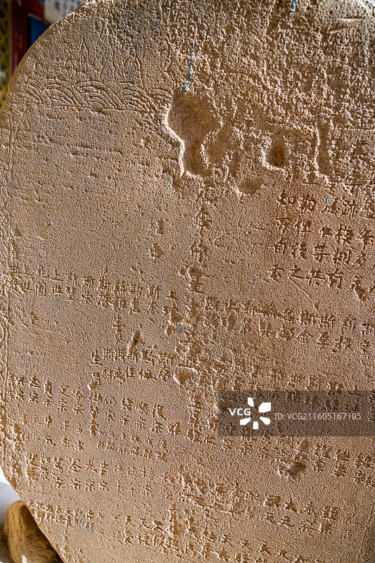 甘肃 武威 民勤县 圣容寺图片素材