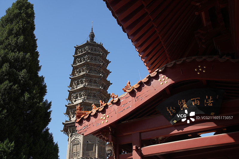 石家庄赵县柏林禅寺图片素材