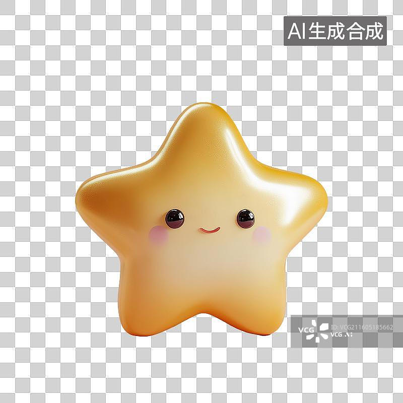 【AI数字艺术】卡通金星3D造型图片素材
