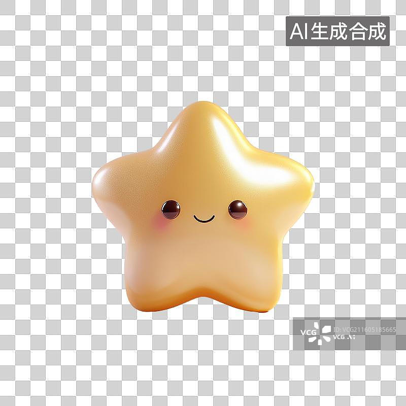 【AI数字艺术】卡通金星3D造型图片素材
