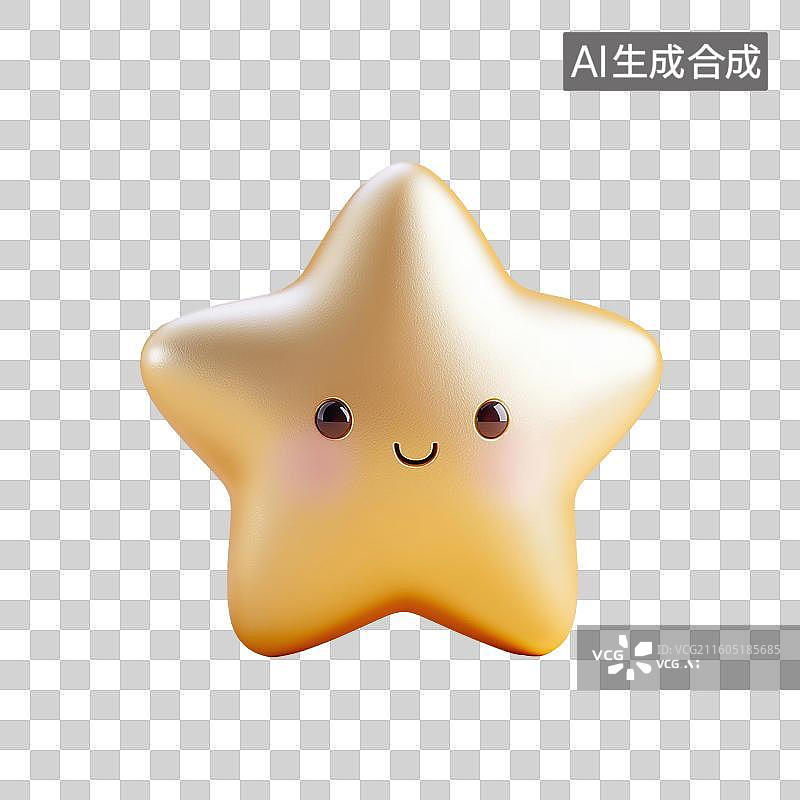 【AI数字艺术】卡通金星3D造型图片素材