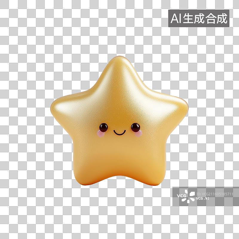 【AI数字艺术】卡通金星3D造型图片素材