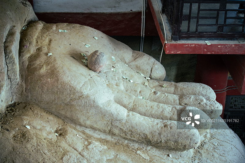 自贡荣县 荣县大佛 荣县大佛石窟图片素材