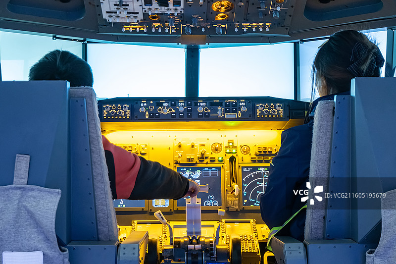 四川省绵阳市北川县永昌机场内景图片素材