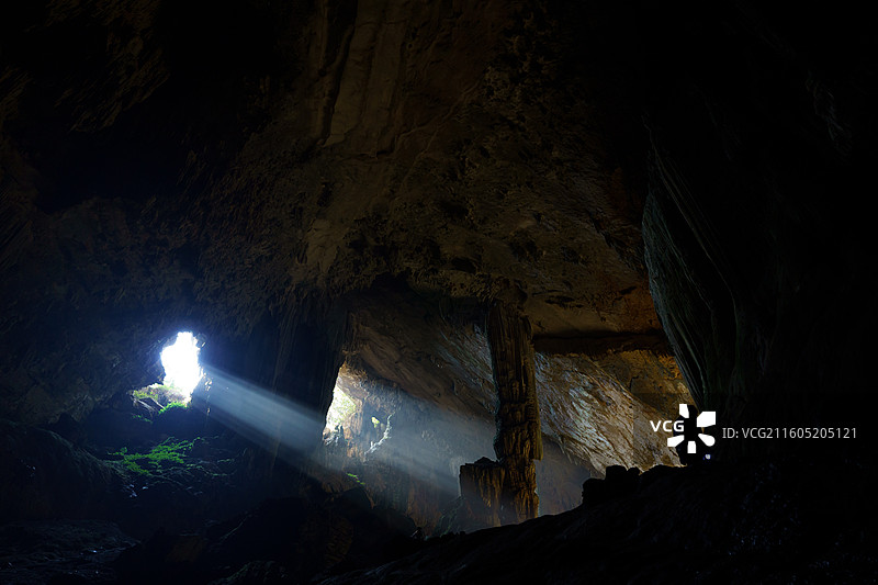 桂林乐平县朝天岩景色图片素材