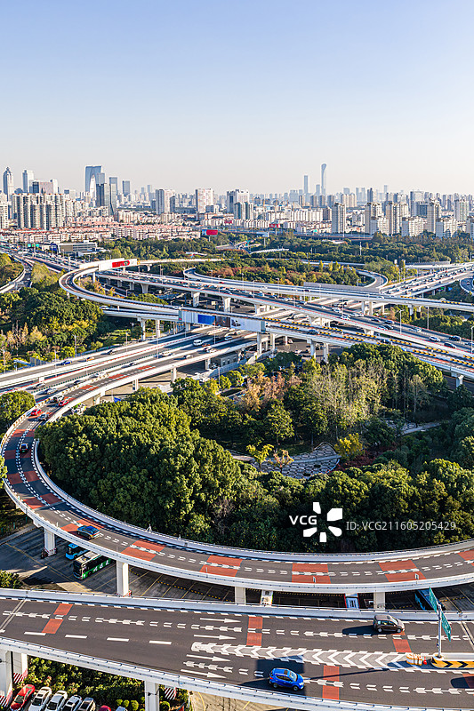 苏州东南环立交图片素材