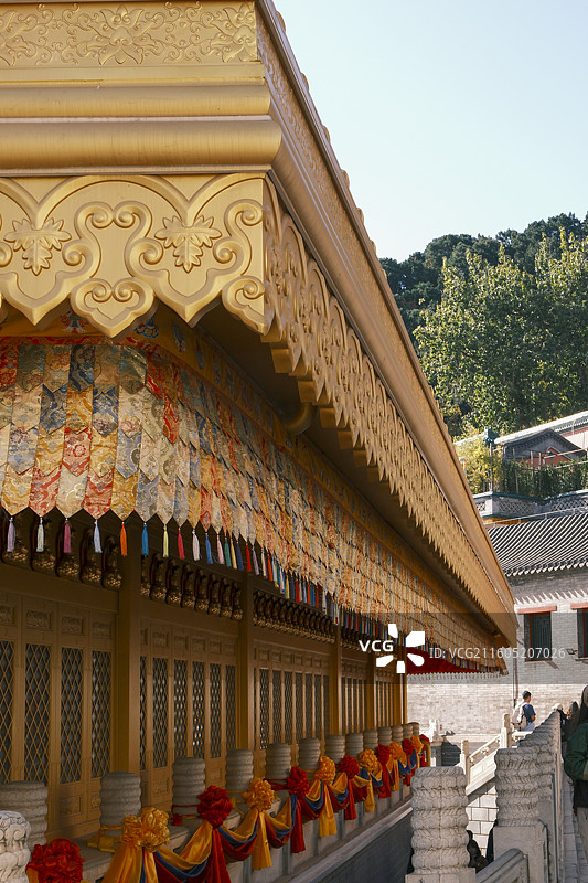 八大处灵光寺佛牙舍利塔图片素材