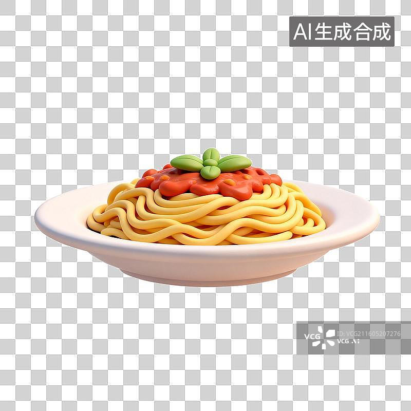 【AI数字艺术】意大利面图片素材