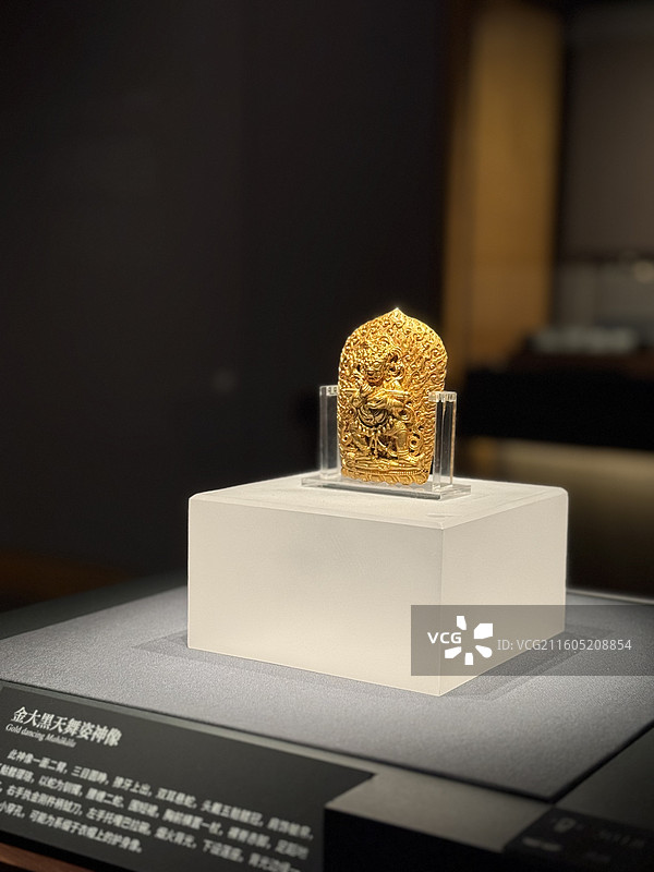 金大黑天舞姿神像-湖北省博物馆图片素材
