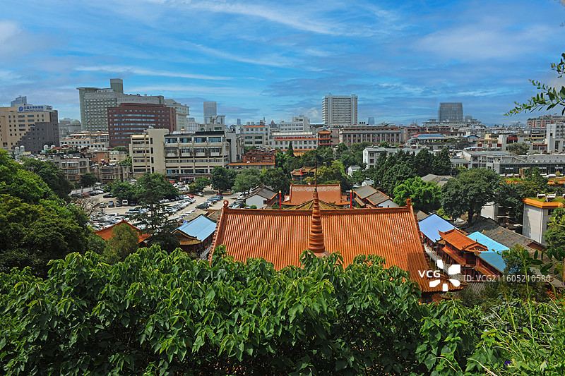云南昆明，圆通寺图片素材
