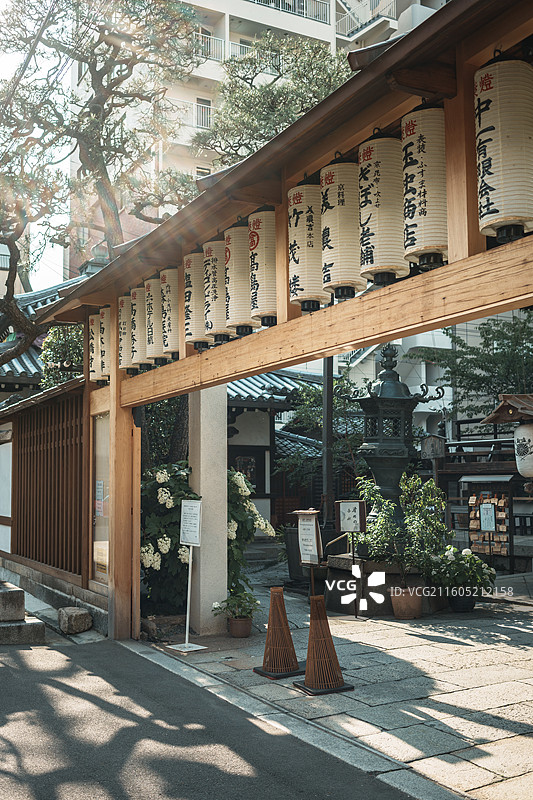 京都平等寺因幡堂图片素材