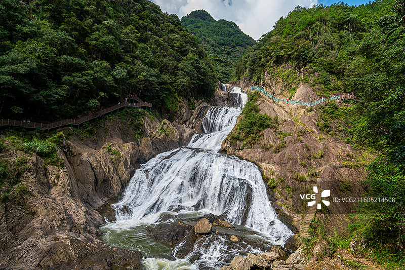 周宁县九龙漈瀑布图片素材