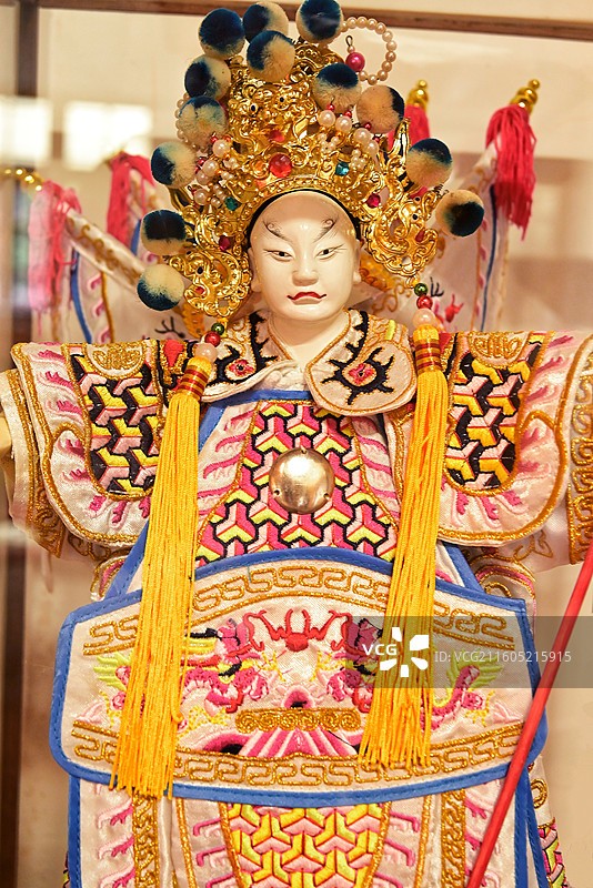 泉州 非遗 木偶 二郎神 提线木偶 牵线木偶 布袋戏 嘉礼戏图片素材