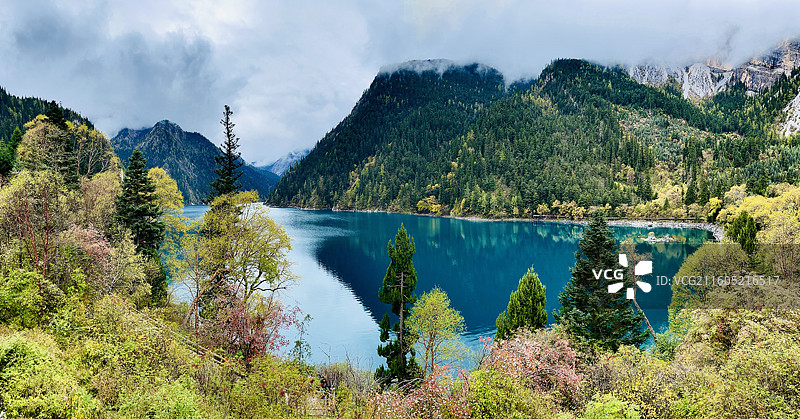九寨沟长海图片素材