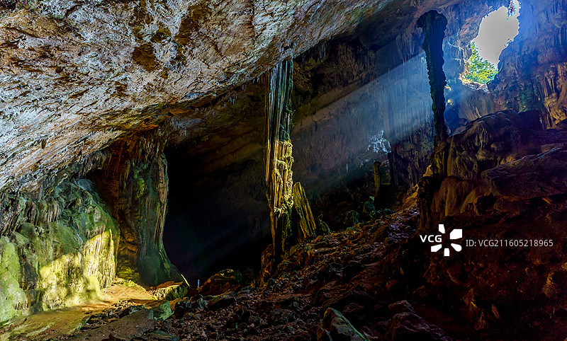 桂林乐平县朝天岩景色图片素材