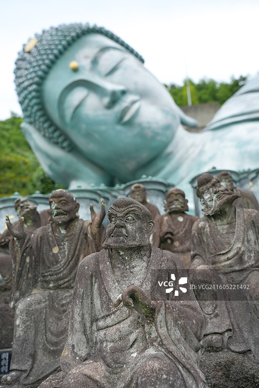 日本福冈宗教文化旅游目的地佛教寺院南藏院图片素材