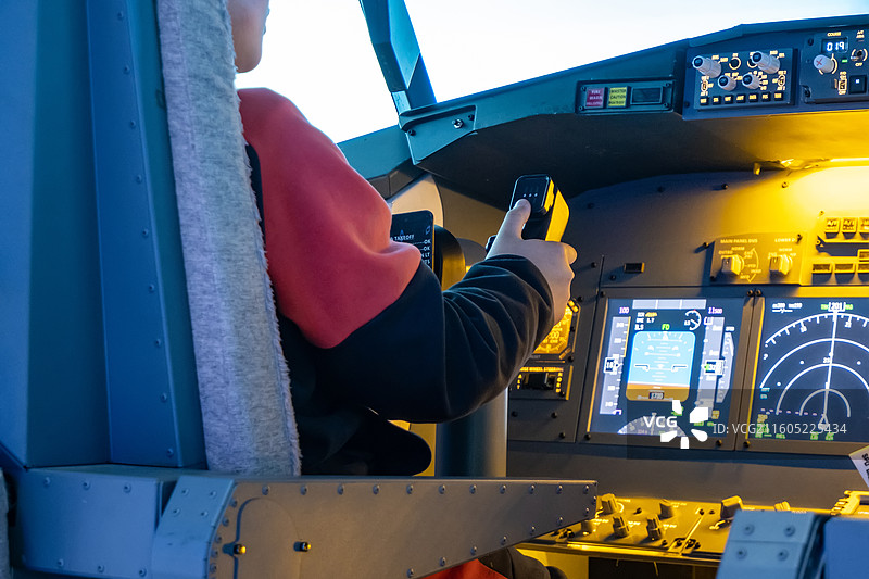 四川省绵阳市北川县永昌机场内景图片素材