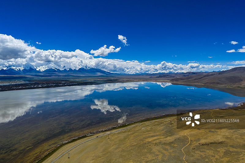 西藏多庆错图片素材