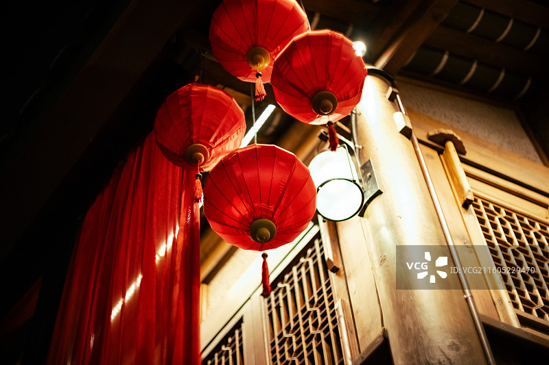 传统红灯笼图片素材