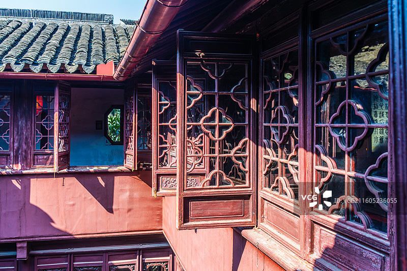 传统民居，同里古镇崇本堂图片素材