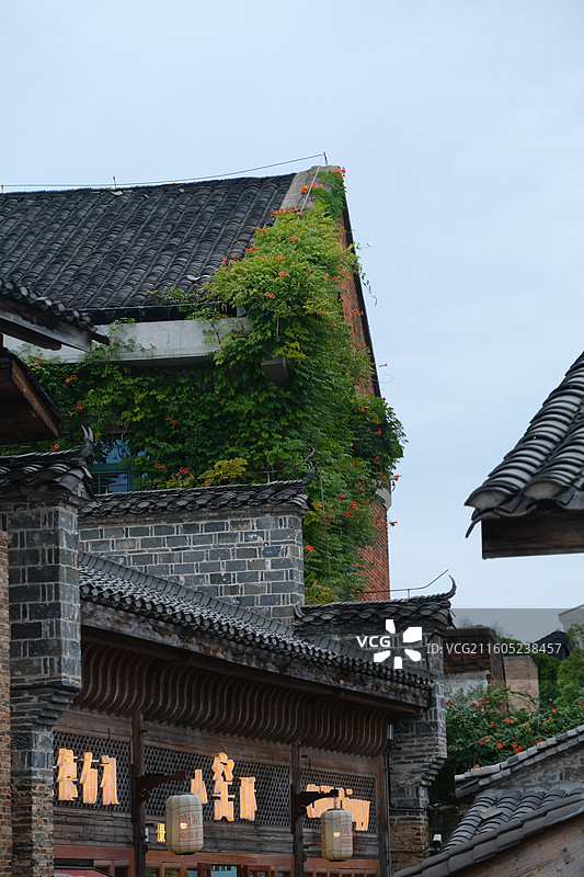 景德镇陶阳里与龙珠阁图片素材