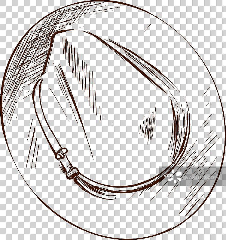 男士露营帽，童子军头饰图片素材