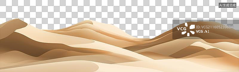 【AI数字艺术】沙漠沙丘景观图片素材