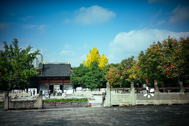 荣县大佛 寺庙 门图片素材