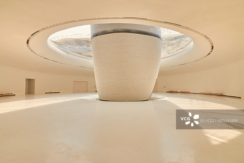 深圳湾文化广场展览馆室内现代建筑图片素材